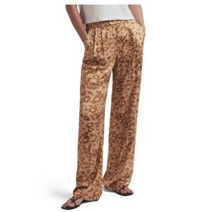 Favorite Daughter Brown Leopard Print Pants